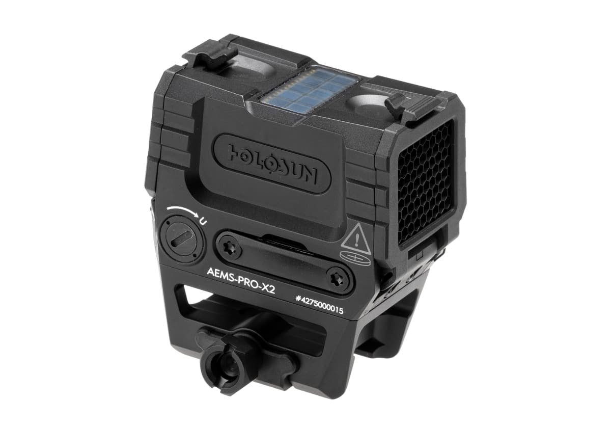 AEMS PRO X2 Solar Gold Circle Dot Sight