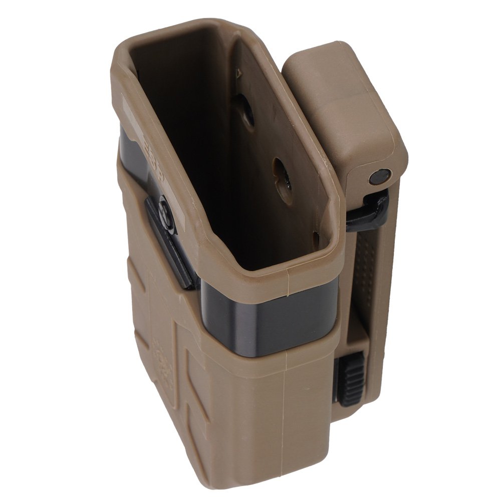 ESP - MOLLE-Schwenkbarer Kunststoffhalter für AK-Magazin - UBC-02 Halterung - Khaki - MH-14-AK KH