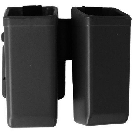 ESP - Doppelmagazintasche für 9 mm / .40 mit UBC-01 Gürtelbefestigung - MH-MH-04 BK
