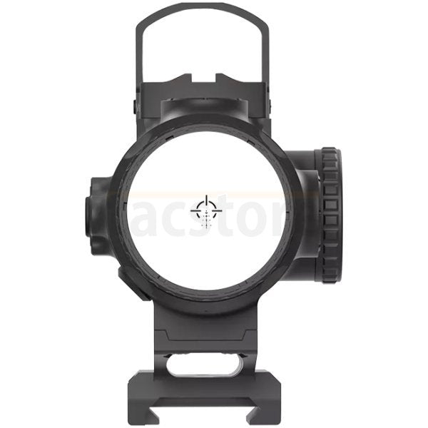 Vector Optics Paragon 4x24 Mini Prism Scope & Frenzy 1x17x24 Green Dot Kit - Black