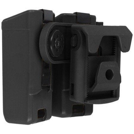 ESP - Doppelmagazintasche für 9 mm / .40 mit UBC-01 Gürtelbefestigung - MH-MH-04 BK