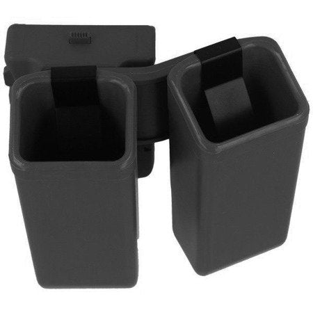 ESP - Doppelmagazintasche für 9 mm / .40 mit UBC-01 Gürtelbefestigung - MH-MH-04 BK