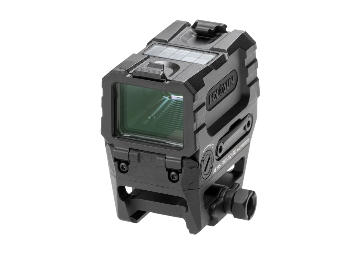 AEMS PRO X2 Solar Green Circle Dot Sight