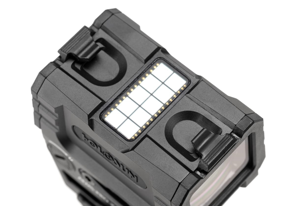AEMS PRO X2 Solar Green Circle Dot Sight