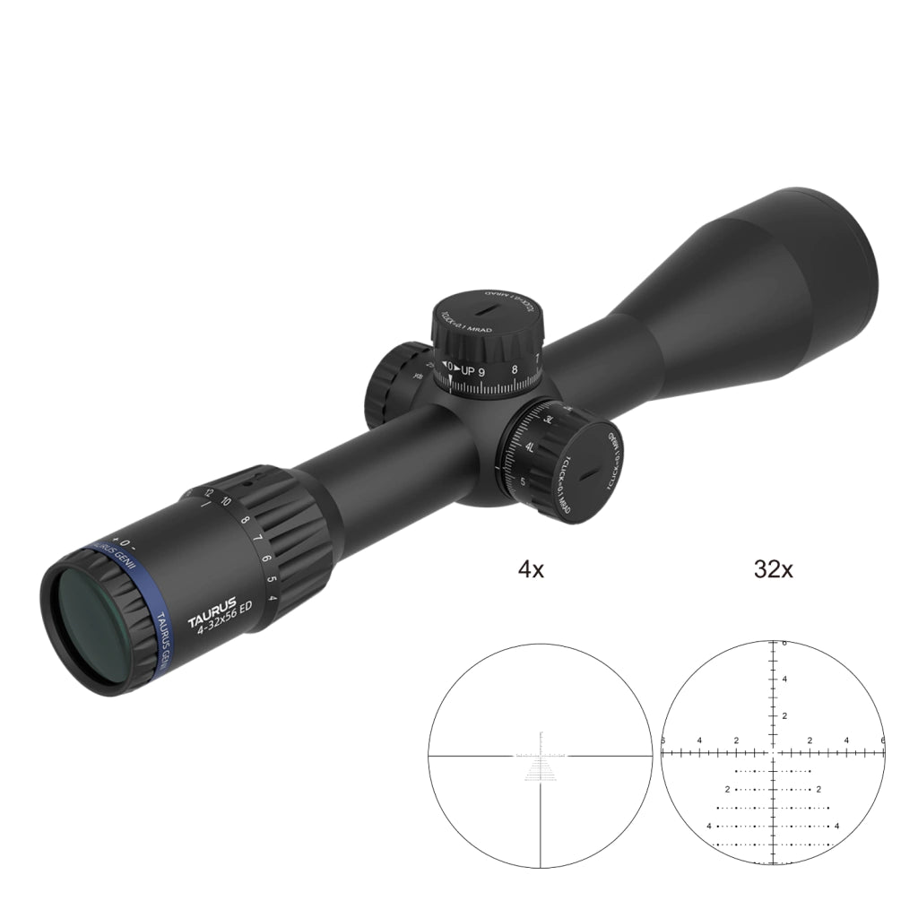 Vector Optics Tauron 4-32x56 ED FFP Riflescope