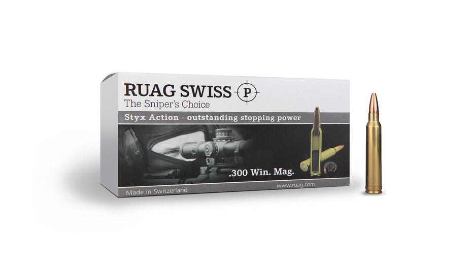 SWISS P .300 Win. Mag. SWISS P Styx Action 12,8g/198gr