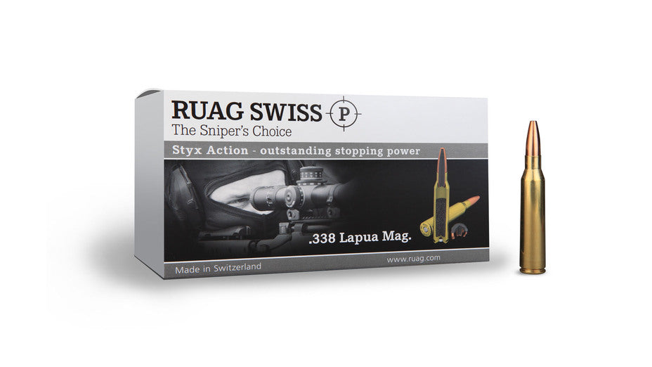 SWISS P .338 Lapua Mag. SWISS P Styx Action 16,0g/247gr