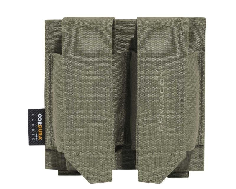 Double Pentagon FB pouch for grenades/pistol magazines - RAL7013