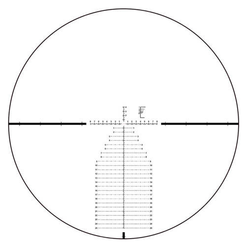 Vector Optics - Zielfernrohr Continental x6 4-24 FFP - 56 mm - Schwarz - SCFF-40