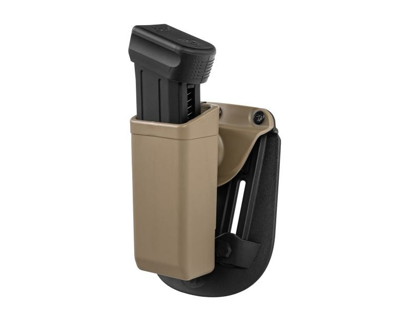 ESP Swivel Pouch with Paddle mount for 9 mm pistol magazine - Khaki