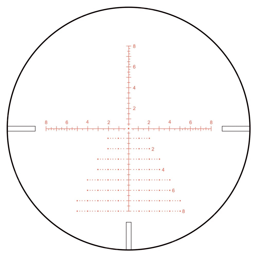 Vector Optics - Zielfernrohr Continental x8 4-32 SFP ED Zero Stop - 56 mm - Schwarz - SCOL-T51
