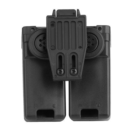 ESP - Doppelmagazinhalter für CZ Scorpion EVO / GP Stribog / HK MP7 - UBC-05 Gürtelhalterung - Schwarz - MH-MH-54-EVO