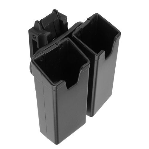 ESP - Doppelmagazinhalter für CZ Scorpion EVO / GP Stribog / HK MP7 - UBC-05 Gürtelhalterung - Schwarz - MH-MH-54-EVO