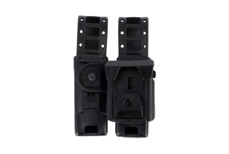 ESP - Doppelter verriegelbarer Magazinlader für 9 mm / .40 - UBC-01 Montage - Schwarz - MH-04-S BK