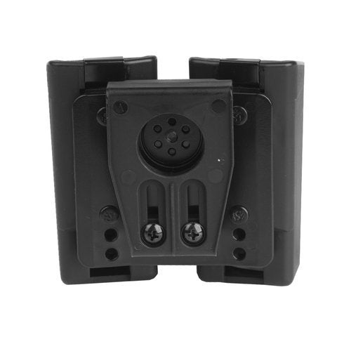 ESP - Doppelmagazintasche für 9 mm / .40 mit UBC-03 Gürtelbefestigung - MH-MH-34 BK