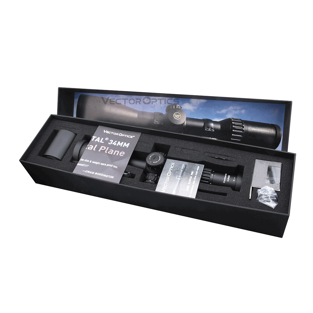 Vector Optics - Zielfernrohr Continental x6 4-24 FFP - 56 mm - Schwarz - SCFF-40