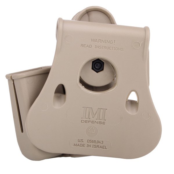 IMI Defense - Roto Paddle Holster Level 2 mit Mag-Tasche - Glock 17/19/22/23/31/32/36 - IMI-Z1023