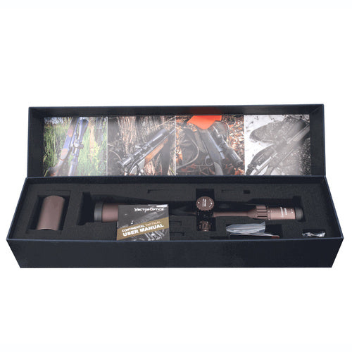 Vector Optics - Zielfernrohr Continental x6 4-24 SFP - 50 mm - FDE - SCOL-43