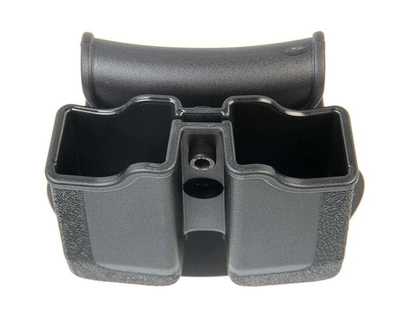 IMI Defense MP04 Roto Paddle Double Mag Pouch for PX4/USP/P30/P320 pistols - Black