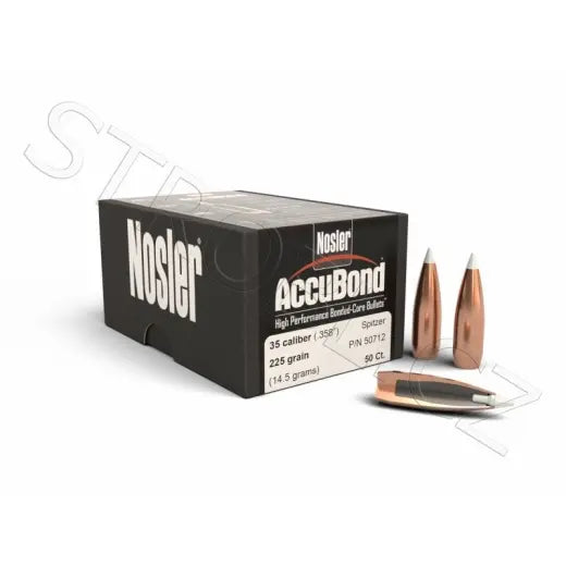 Geschosse Nosler AccuBond .35 cal, dia .358, 225grs