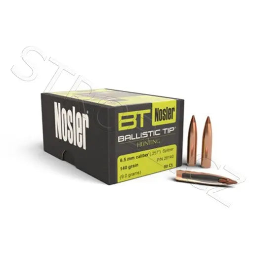 Geschosse Nosler Ballistic Tip Hunting 6,5mm, dia .264, 140grs