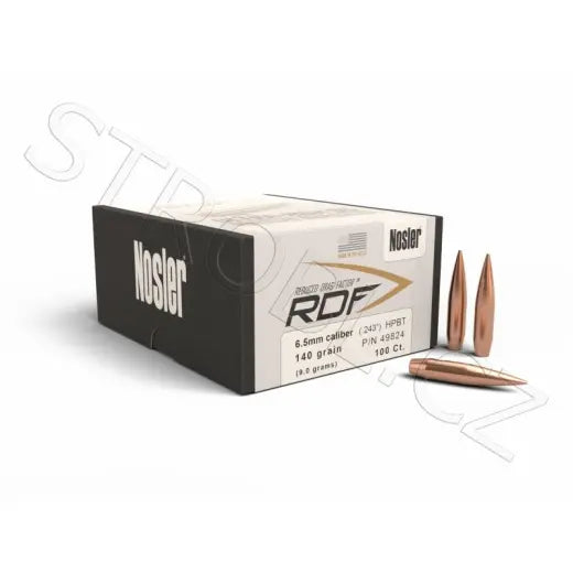 Geschosse Nosler RDF 6,5mm, dia .264, 140grs