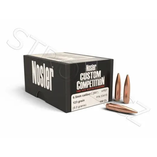 Geschosse Nosler Custom Competition 6,5mm, dia .264, 123grs