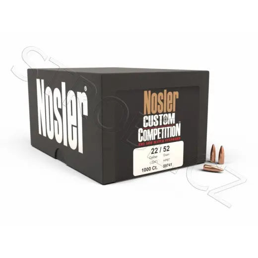 Geschosse Nosler Custom Competition .22 cal, dia .224, 52grs - MAXIpack 1000ks