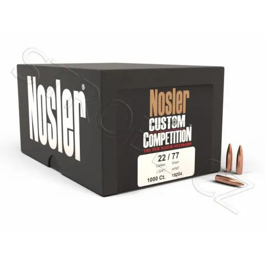 Geschosse Nosler Custom Competition .22 cal, dia .224, 77grs - MAXIpack 1000ks