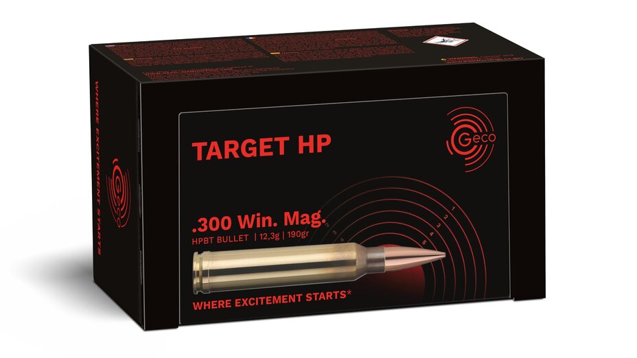 GECO .300 Win. Mag. TARGET HP 12,3g/190gr