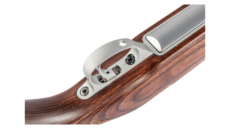 SAKO 90 VARMINT LAMINATED .308 Win, Stainless, Lauflänge 23,7" kanneliert, Rückstecher, Laminatschaft, MG M18x1