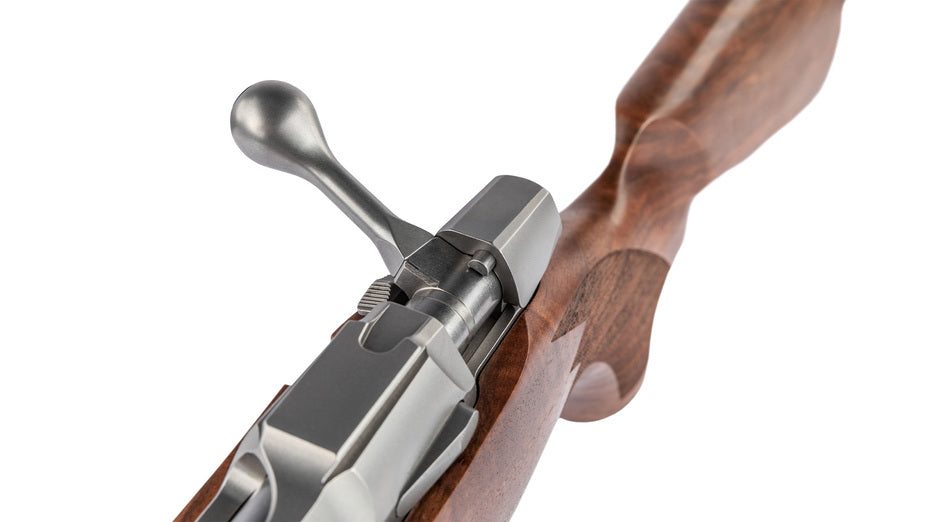 SAKO 90 HUNTER STAINLESS .308 Win., stainless, Lauflänge 20", Drall 10", S90 Standard Abzug, 5 Schuss, geölter Holzschaft mit bayer. Backe, ohne Visierung, MG M15x1