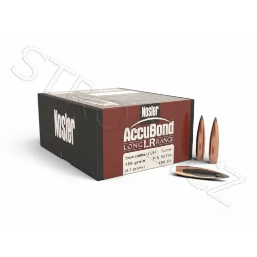 Geschosse Nosler ABLR 7mm, dia .284, 150grs