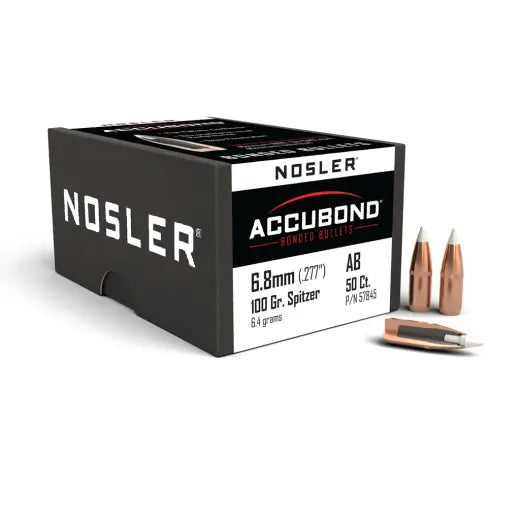 Geschosse Nosler AccuBond .270 cal, dia .277, 100grs