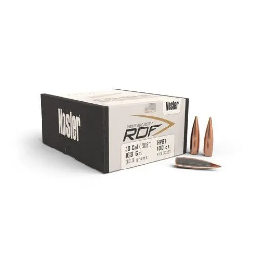 Geschosse Nosler RDF .30 cal, dia .308, 168grs