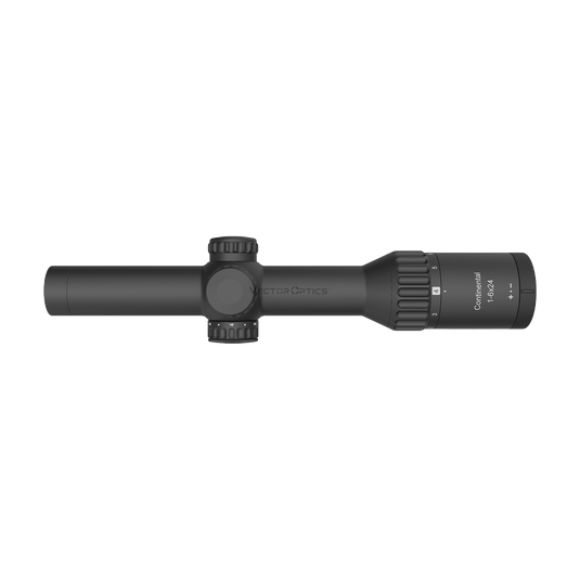 Vector Optics Continental x6 1-6x24 Fiber Hunting LPVO Riflescope