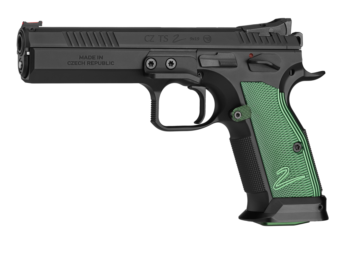 CZ Pistole TS2 Racing Green 9 x 19 Grün