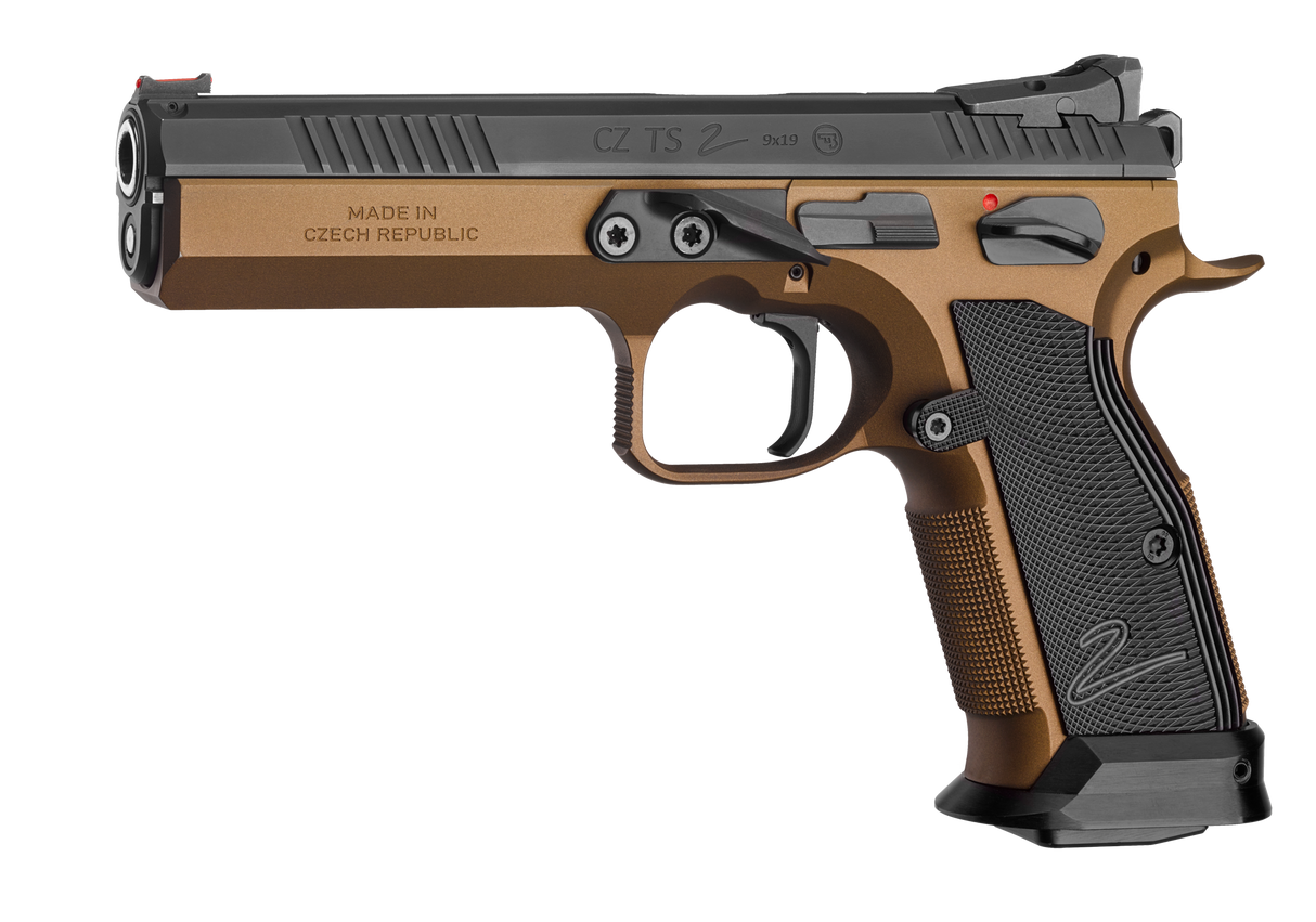 CZ Pistole TS2 Deep Bronze 9 x 19 Bronze