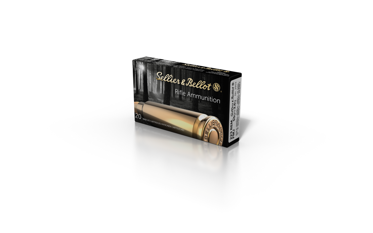 Sellier & Bellot Büchsenmunition .223 Rem 3,6g Full Metal Jacket