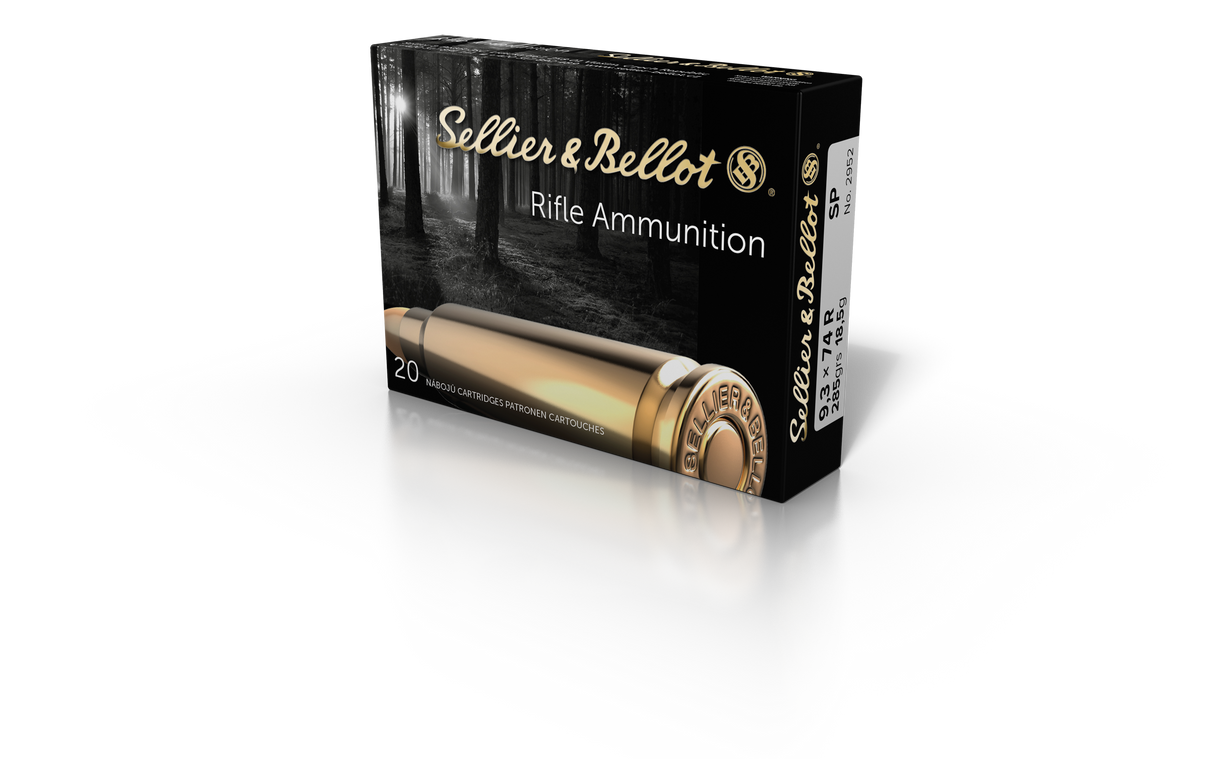 Sellier & Bellot Büchsenmunition 9,3 x 74 R 18,5g Soft Point