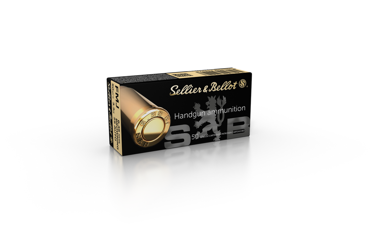 Sellier & Bellot Pistolenmunition 6,35 Browning 3,24g Full Metal Jacket