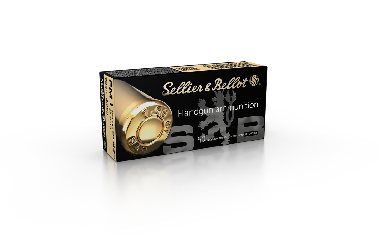 Sellier & Bellot Pistolenmunition .32 Auto 4,7g Full Metal Jacket