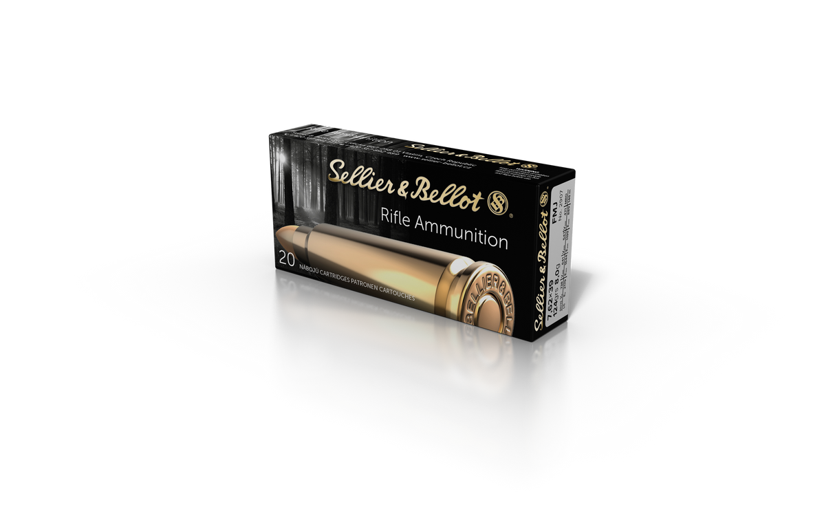 Sellier & Bellot Büchsenmunition 7,62 x 39 8g Full Metal Jacket