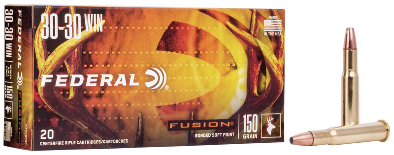Federal Büchsenmunition .30-30 Win. 9,7g Fusion Soft Point