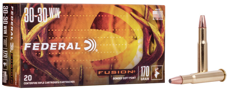 Federal Büchsenmunition .30-30 Win. 11g Fusion Soft Point