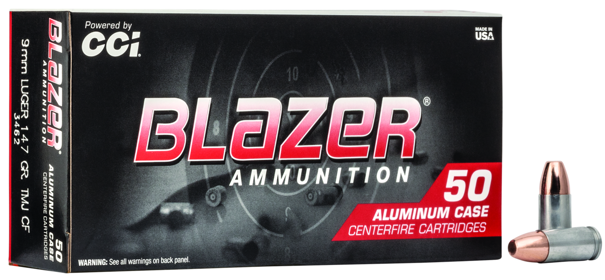Blazer Pistolenmunition 9 x 19 9,5g Total Metal Jacket Clean Fire