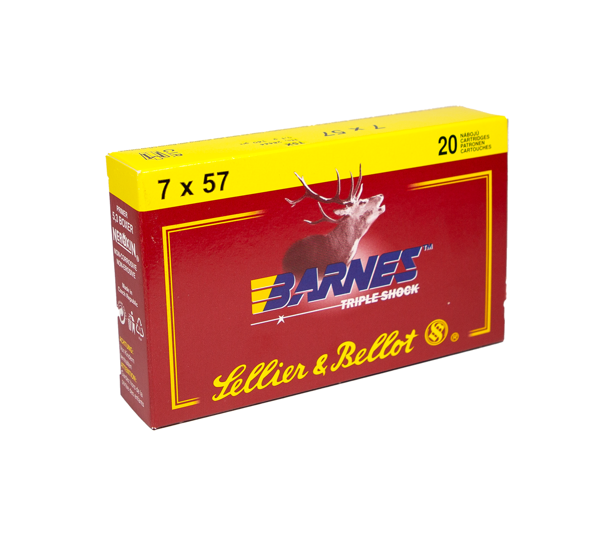 Sellier & Bellot Büchsenmunition 7 x 57 9,1g Barnes Triple-Shock X Bullet (TSX)