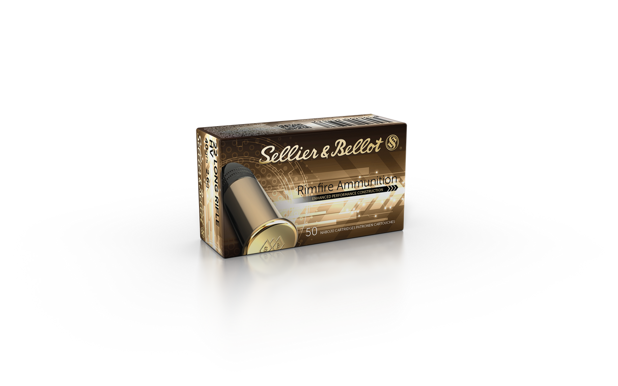 Sellier & Bellot Kleinkalibermunition .22 LR 2,6g Lead Round Nose