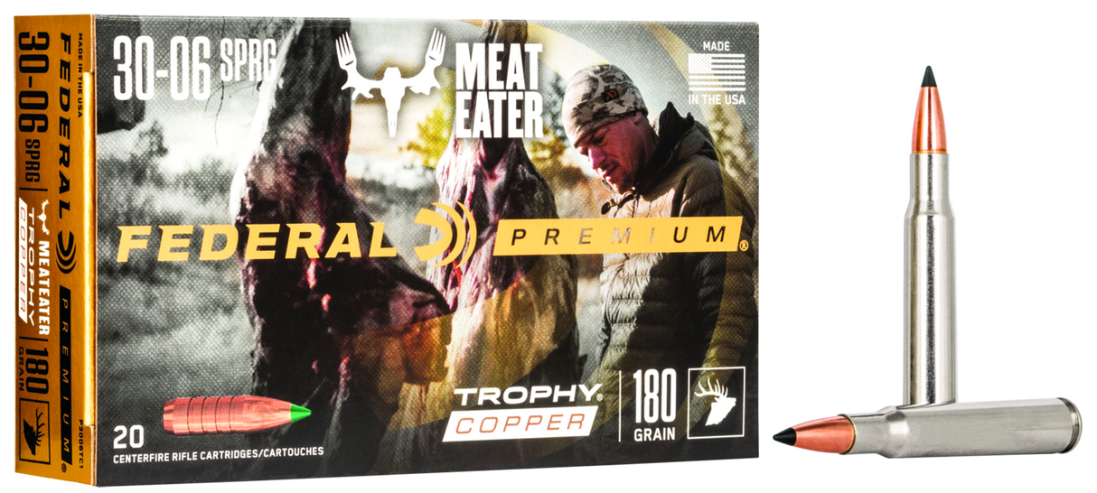 Federal Büchsenmunition Premium .30-06 Spring 11,7g Trophy Copper