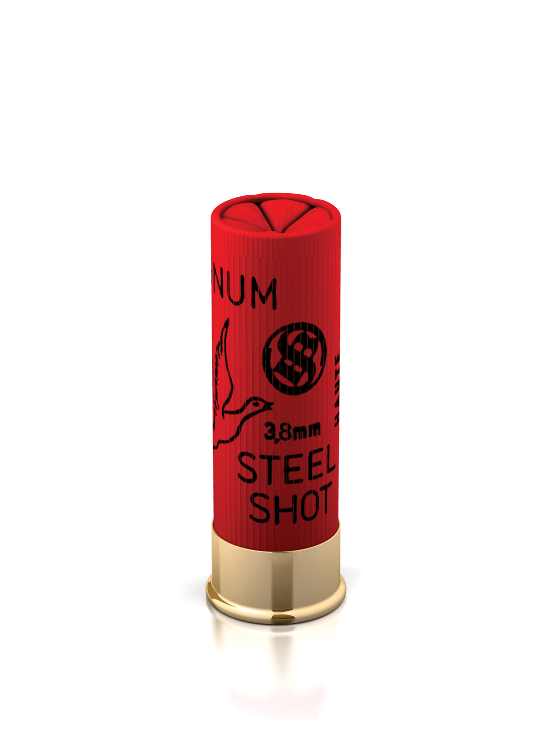 S&B Schrotmunition 12/76 36,00g 3,81 mm Steel Shot Magnum